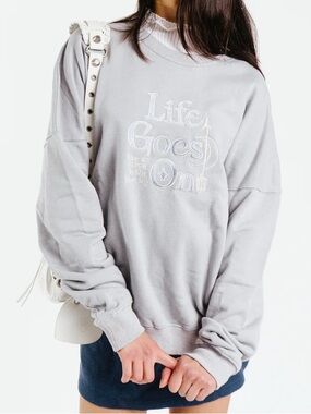 life goes on bts kpop merch crewneck sweater